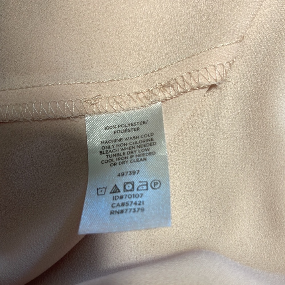 EUC Ann Taylor Ruffle Blouse - small - Picture 7 of 8